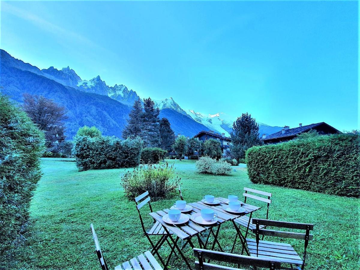 Chamonix Appartement Vue Mont Blanc Avec Jardin Екстериор снимка