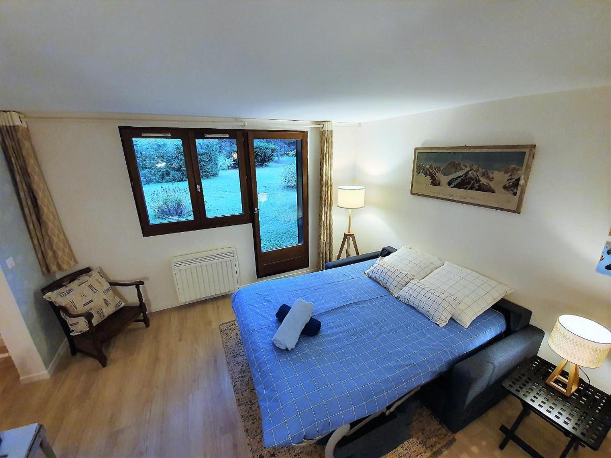 Chamonix Appartement Vue Mont Blanc Avec Jardin Екстериор снимка